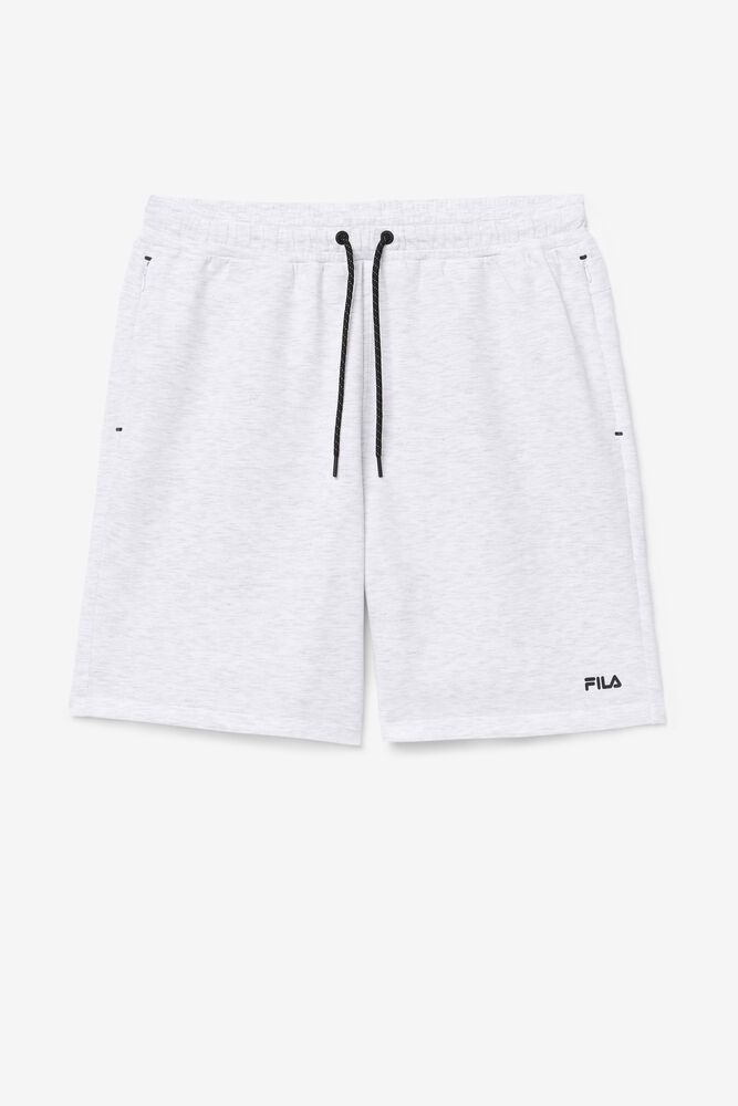 Fila Shorts Balban Mens White - India JLH-680721